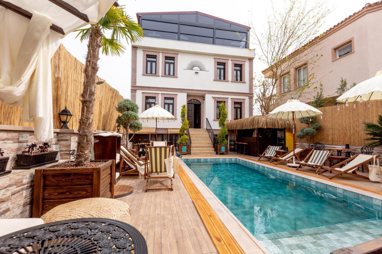 Parna Hotel Cunda Buitenkant foto