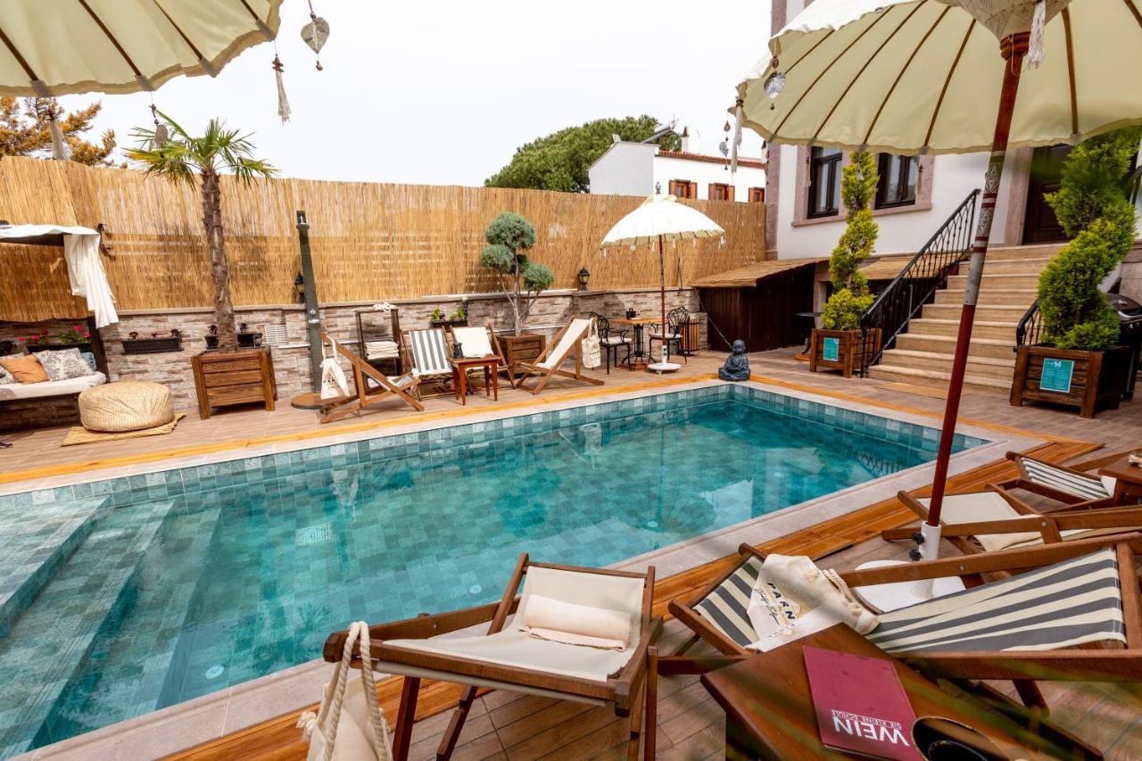 Parna Hotel Cunda Buitenkant foto