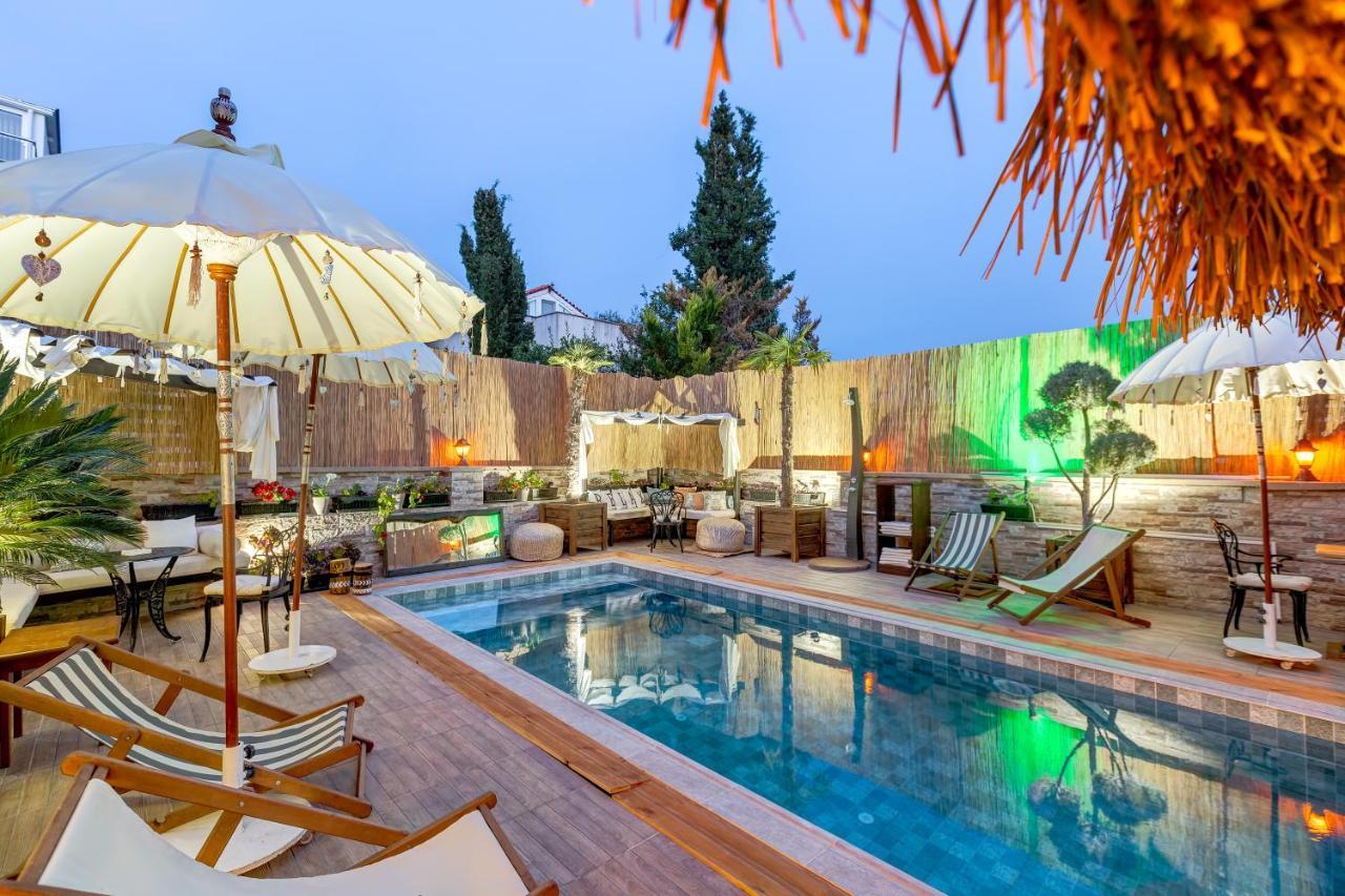Parna Hotel Cunda Buitenkant foto