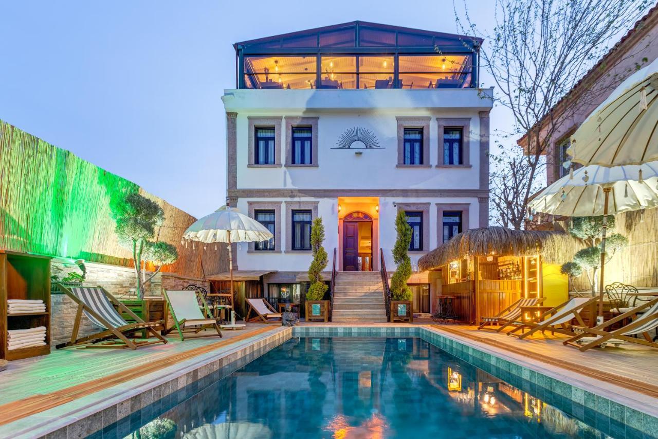 Parna Hotel Cunda Buitenkant foto